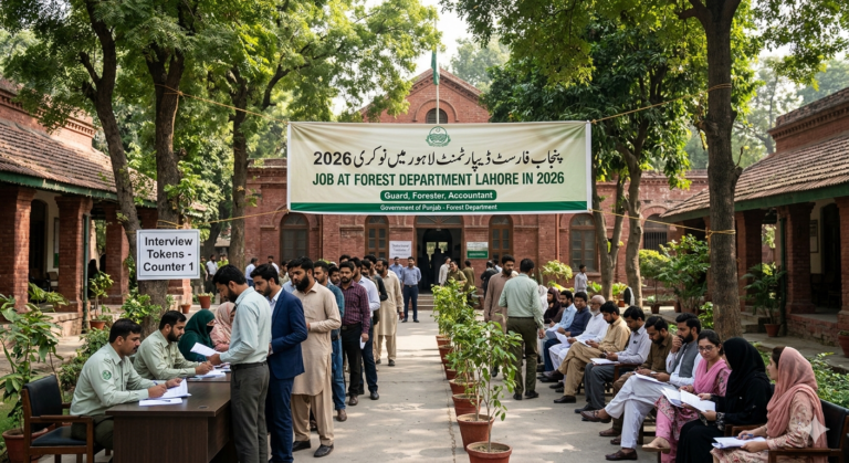 Job At Forest Department Lahore In 2026