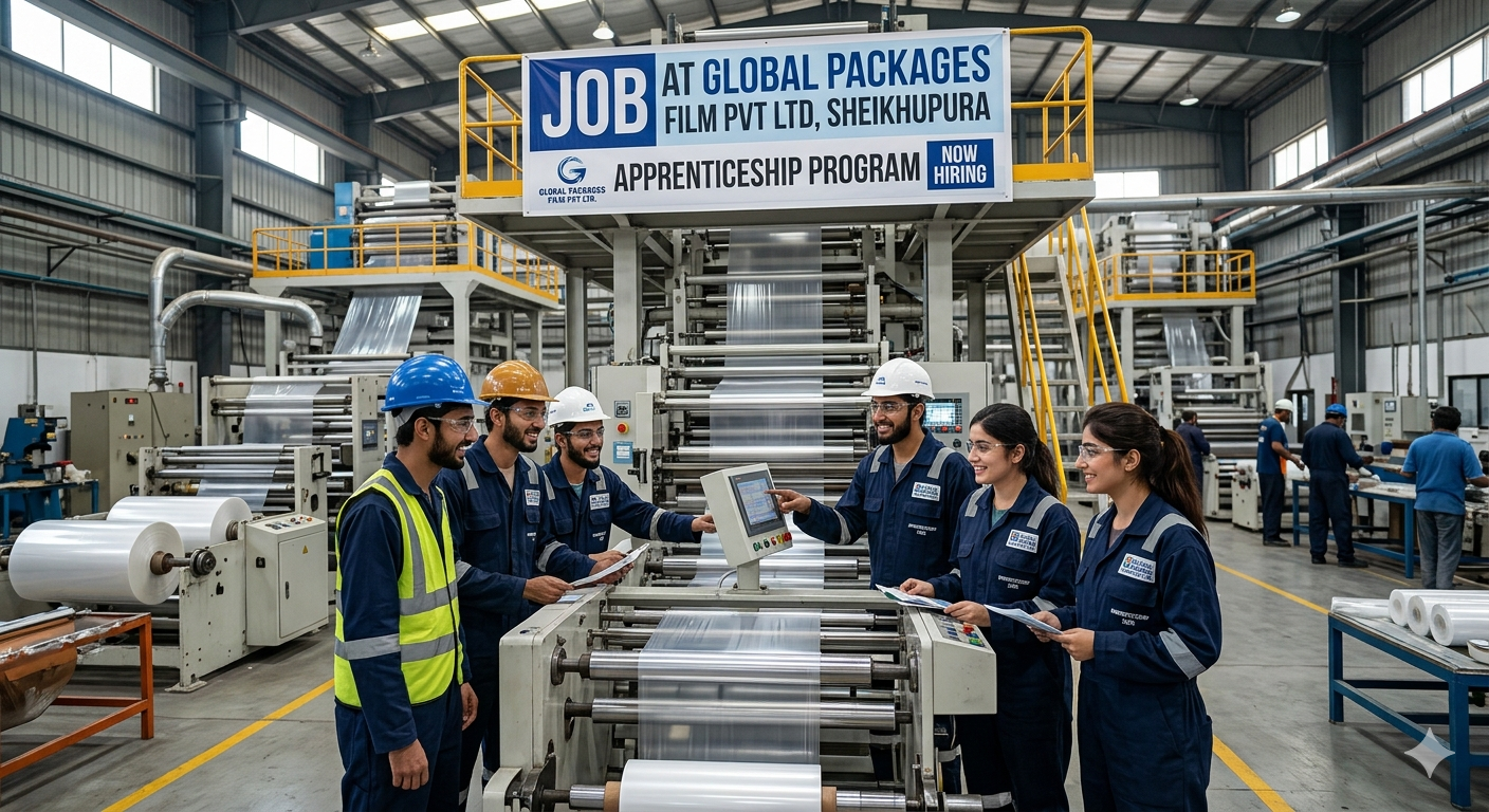 Job At Global Packages Film Pvt Ltd Sheikhupura Apprenticeship In 2026