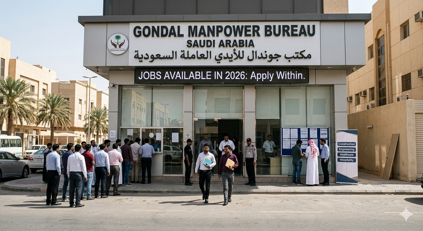 Job At  Gondal Manpower Bureau Saudi Arabia In 2026