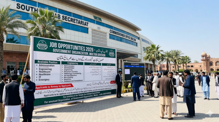 Job At Government Organization Multan In 2026