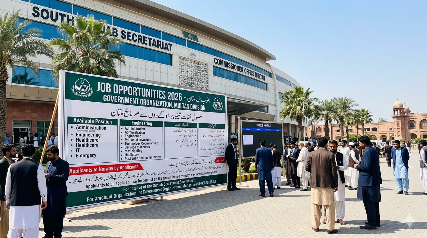 Job At Government Organization Multan In 2026