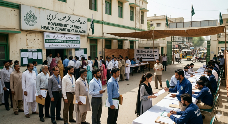 Job At Health Department Karachi In 2026