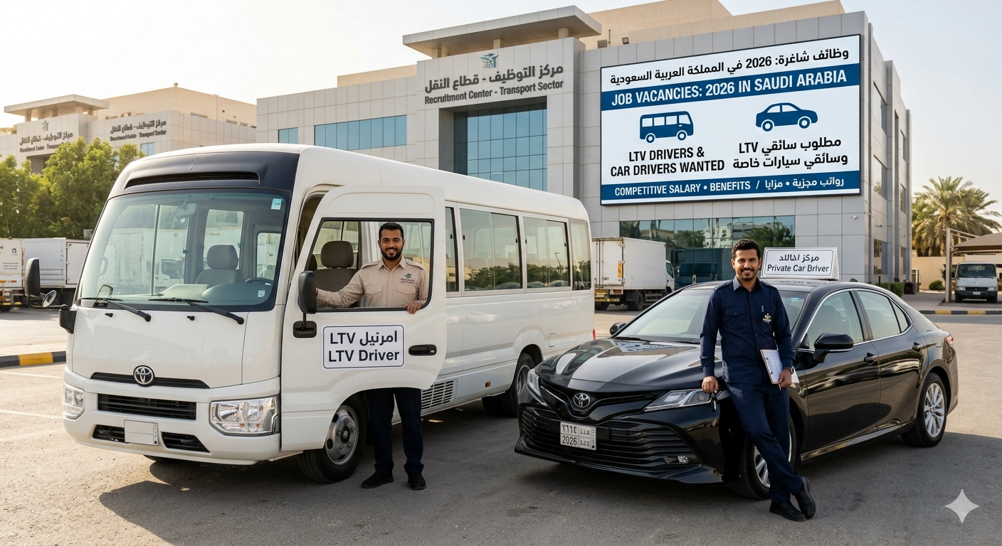 Job At LTV Driver & Car Driver 2026 In Saudi Arabia