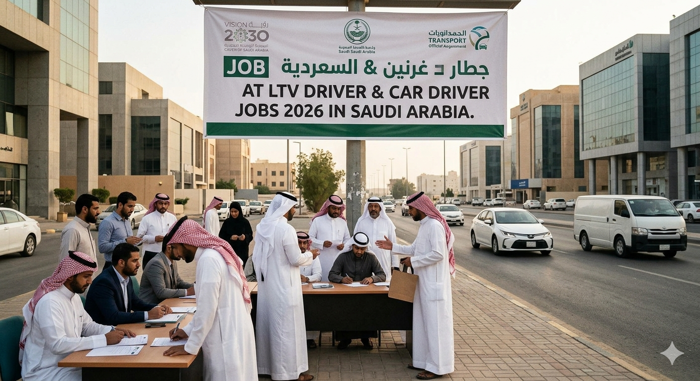 Job At LTV Driver & Car Driver Jobs 2026 In Saudi Arabia