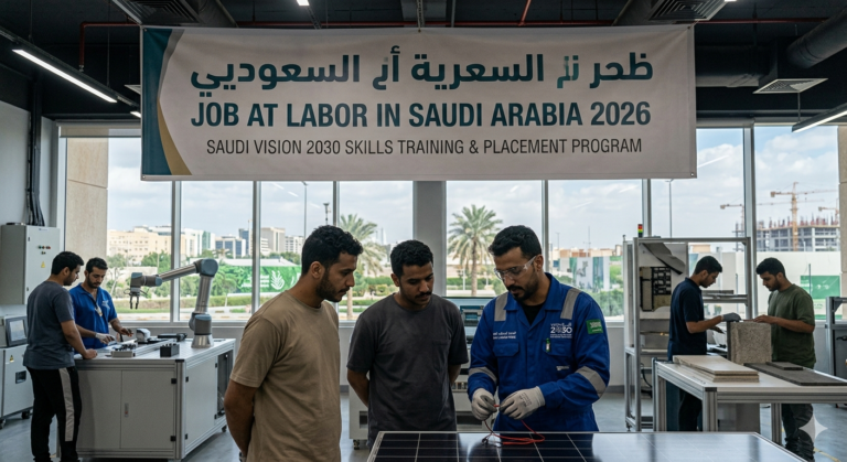 Job At Labor In Saudi Arabia 2026