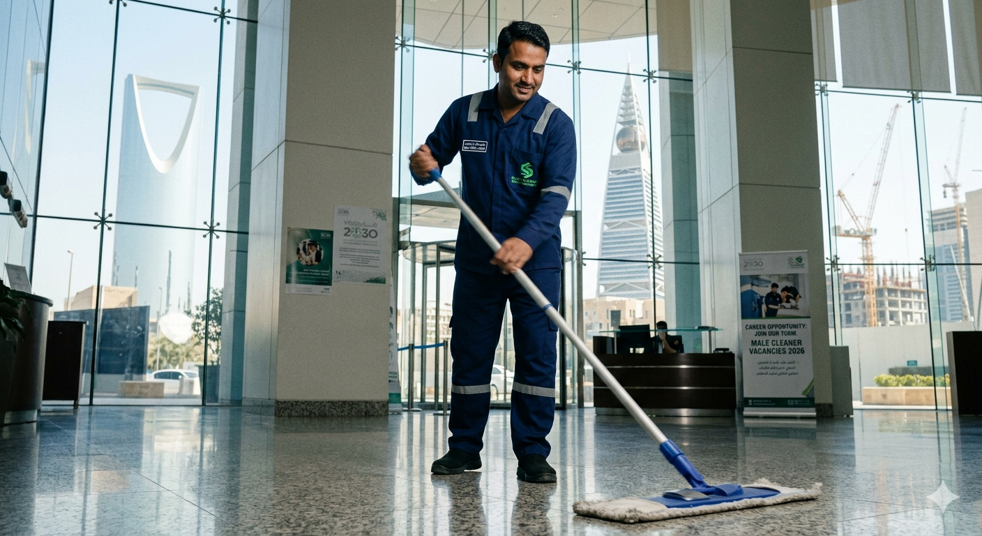 Job At Male Cleaner Career Opportunity In Saudi Arabia 2026