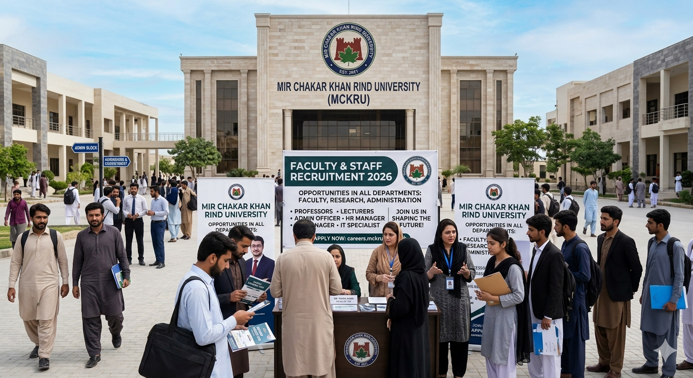 Job At Mir Chakar Khan Rind University In 2026