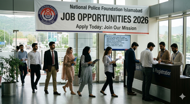Job At National Police Foundation Islamabad In 2026