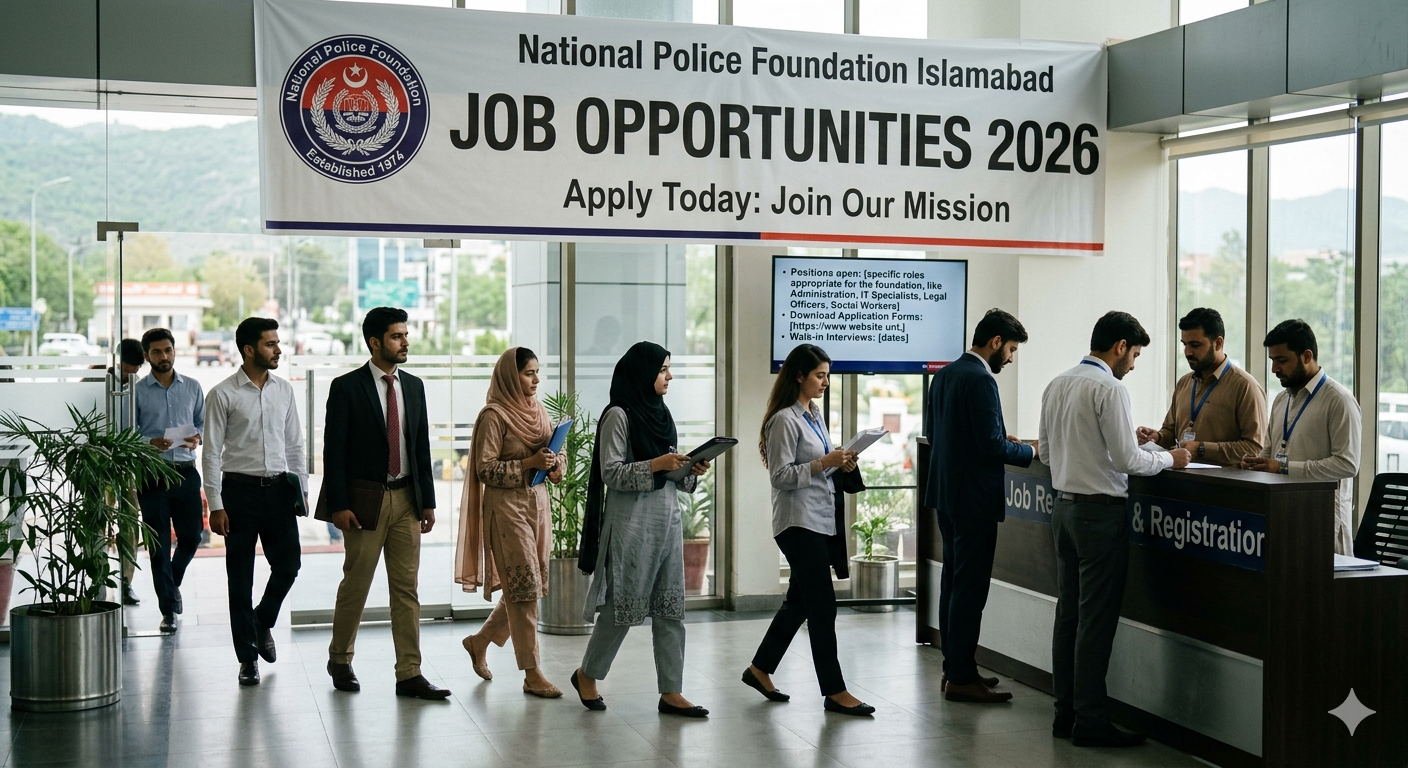 Job At National Police Foundation Islamabad In 2026