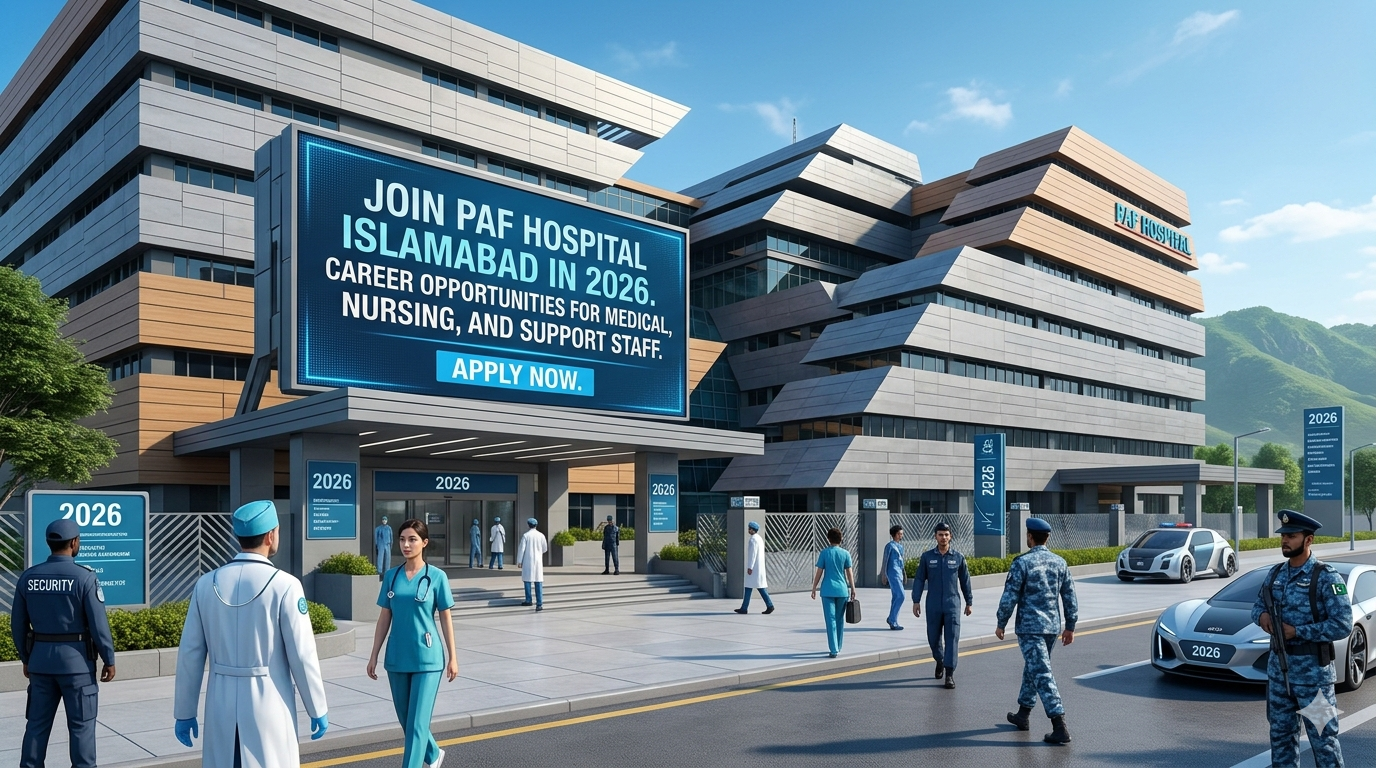 Job At PAF Hospital Islamabad In 2026