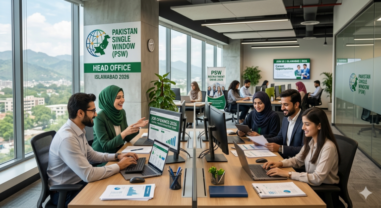Job At Pakistan Single Window PSW Islmabad In 2026