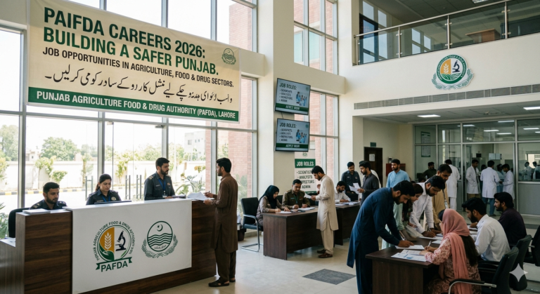 Job At Punjab Agriculture Food & Drug Authority PAFDA Lahore In 2026