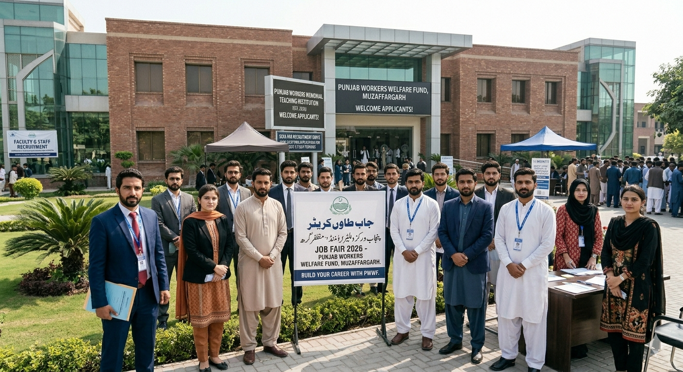 Job At Punjab Workers Welfare Fund Muzaffargarh In 2026