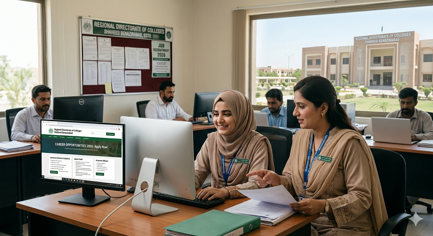 Job At Regional Directorate Of College Shaheed Benazirabad In 2026