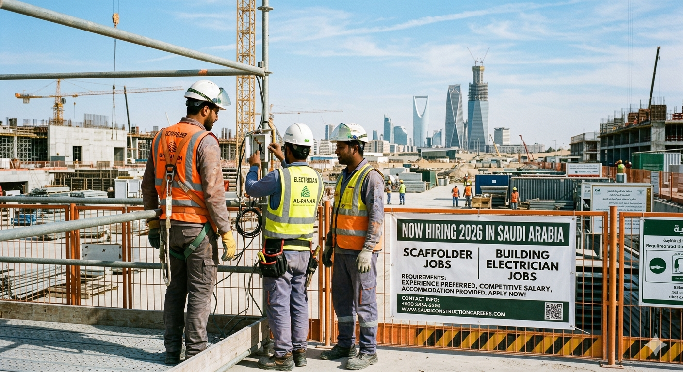 Job At Scaffolder & Building Electrician Jobs 2026 In Saudi Arabia
