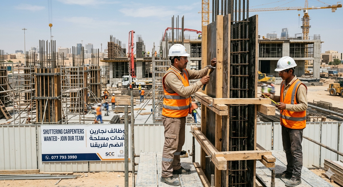 Job At Shuttering Carpenter And  In Saudi Arabia
