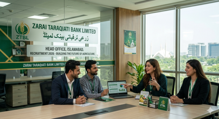 Job At Zarai Taraqiati Bank Limited ZTBL Islamabad In 2026