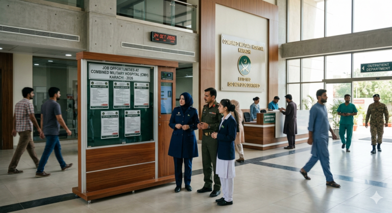 Job At Combined Military Hospital CMH Karachi In 2026