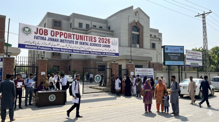 Job At Fatima Jinnah Institute Of Dental Sciences Lahore In 2026