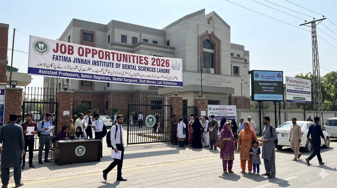 Job At Fatima Jinnah Institute Of Dental Sciences Lahore In 2026