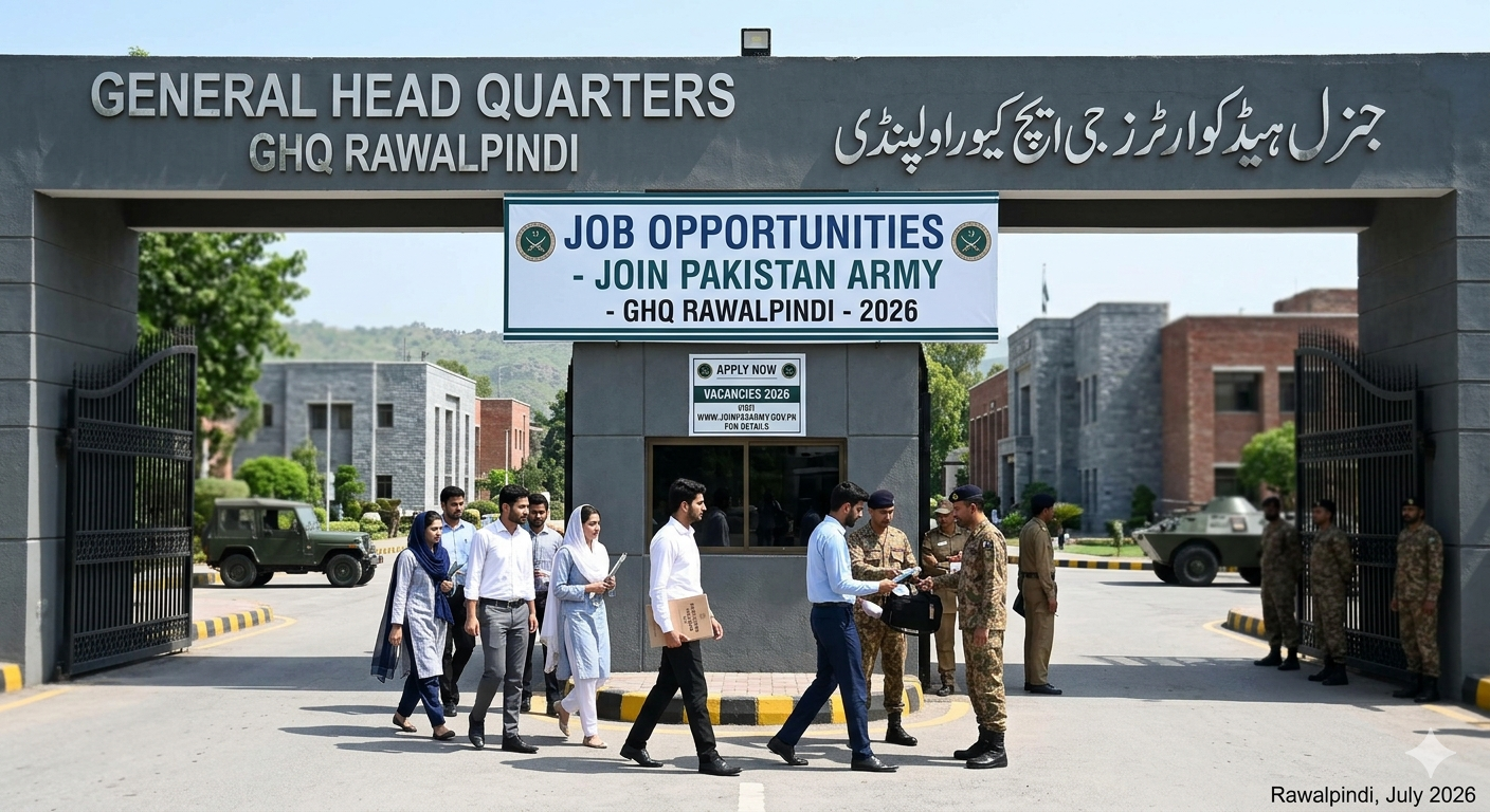 Job At General Head Quarter GHQ Rawalpindi In 2026