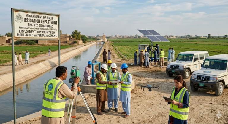Job At Irrigation Department Shaheed Benazirabad In 2026