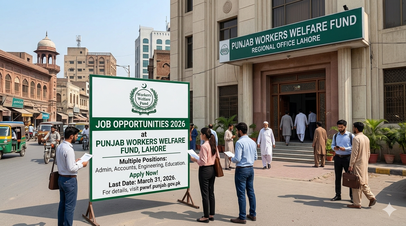 Job At Latest Punjab Workers Welfare Fund Lahore In 2026