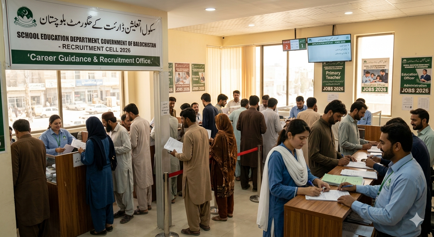 Job at School Education Department Quetta In 2026