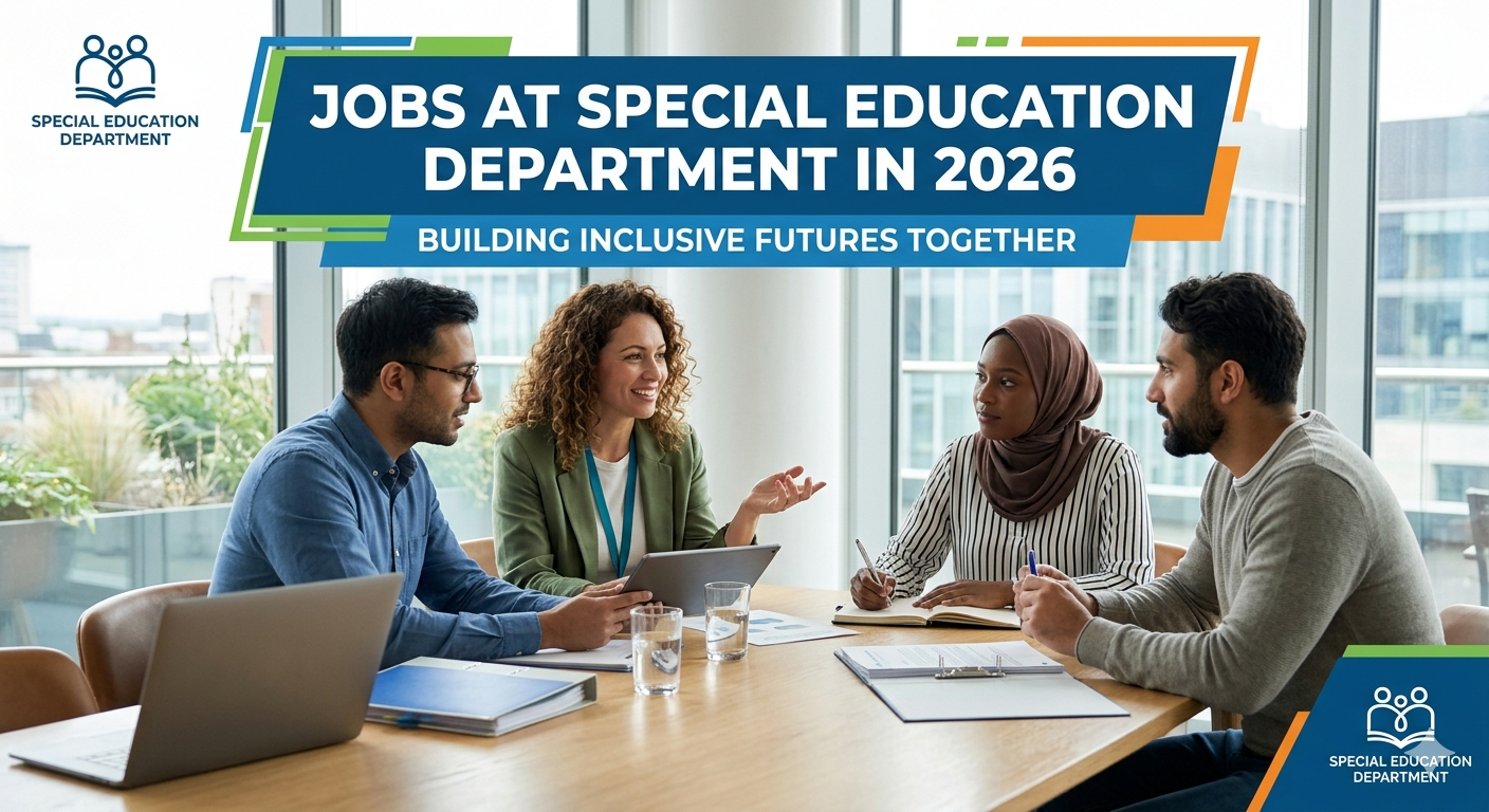 Jobs At Special Education Department In 2026