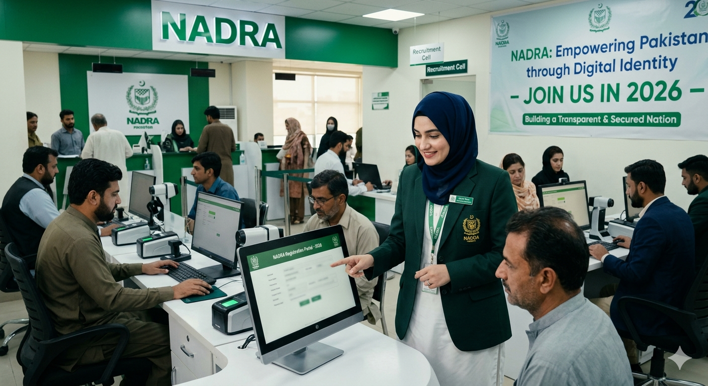 Job At National Database & Registration Authority NADRA In 2026