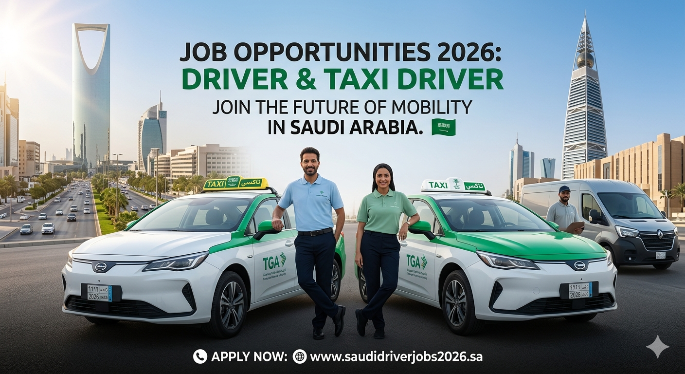 Job At Driver & Taxi Driver 2026 In Saudi Arabia