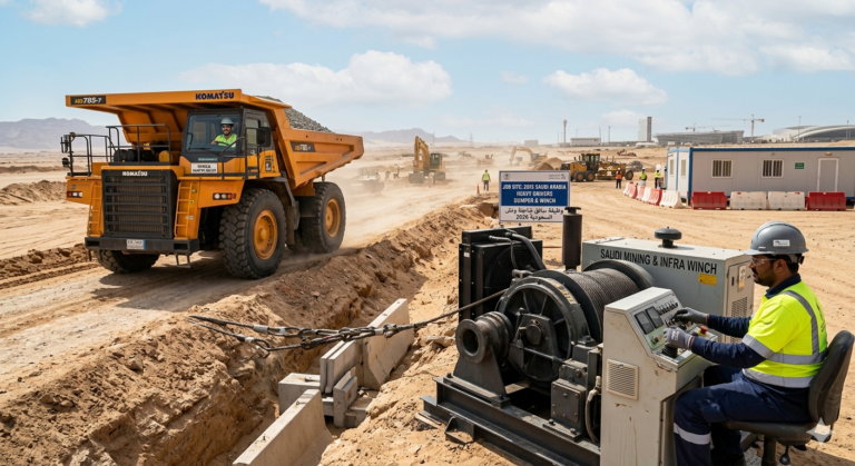 Job At Dumper Driver & Winch Driver 2026 In Saudi Arabia