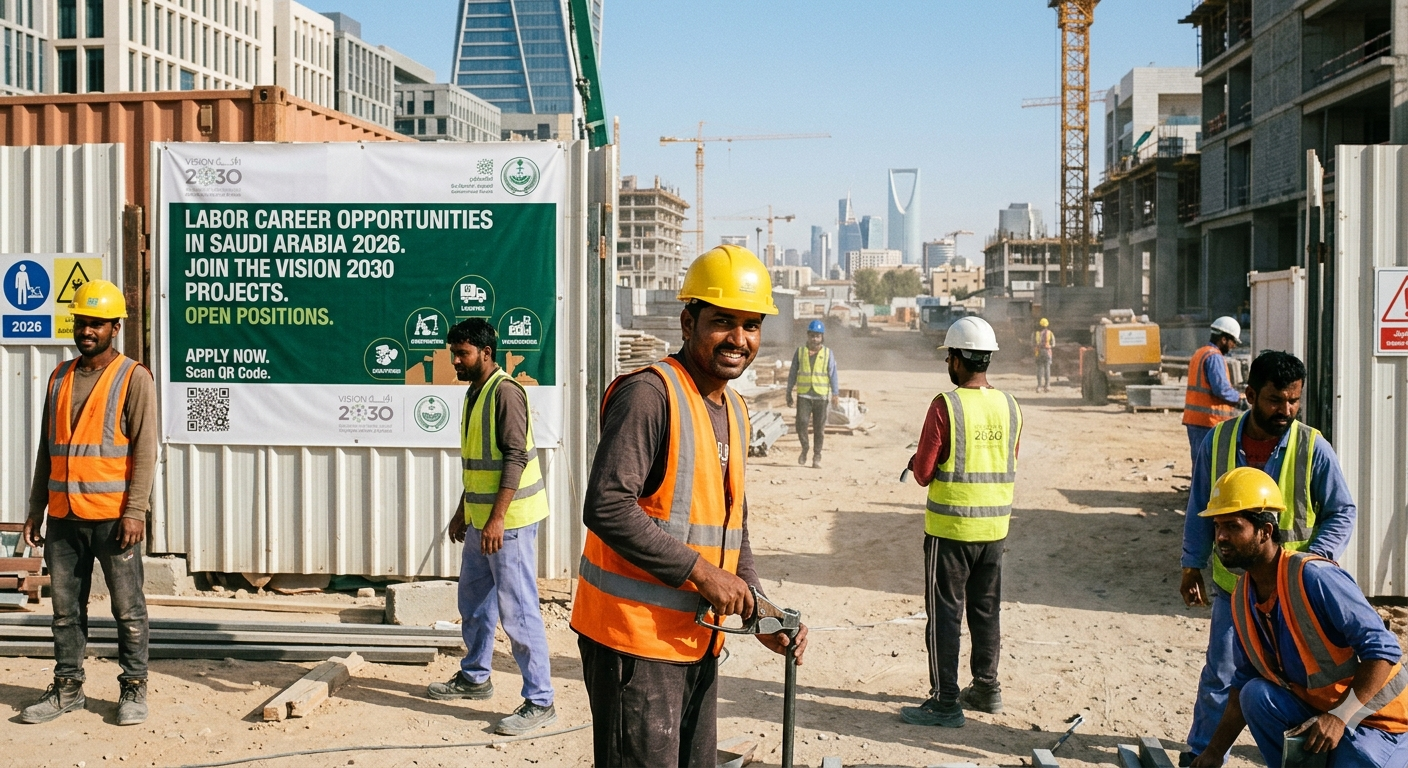 Job At Labor Career Opportunity In Saudi Arabia 2026