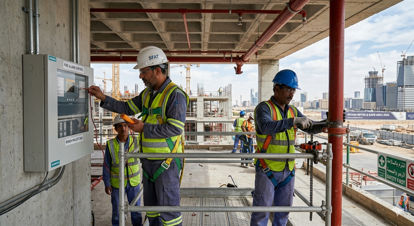 Job At Senior Fire Alarm Technician & Pipe Fitter 2026 In Saudi Arabia