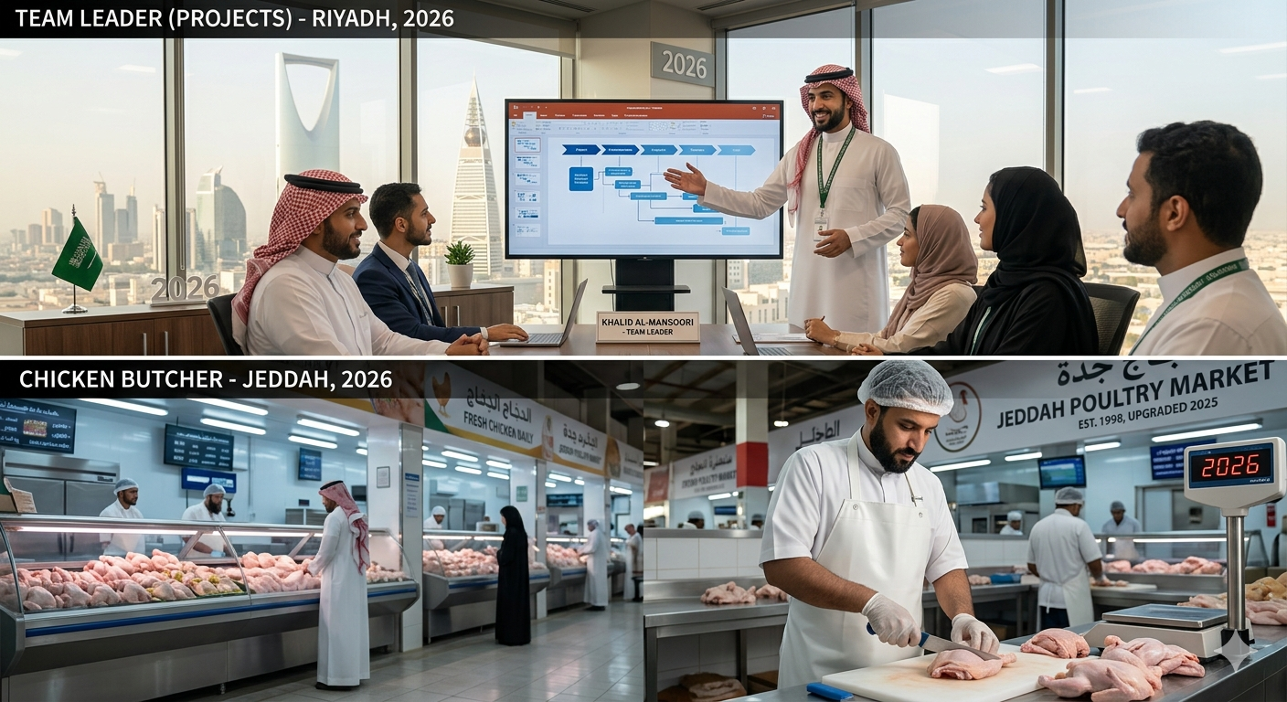 Job At Team Leader & Chicken Butcher 2026 In Saudi Arabia