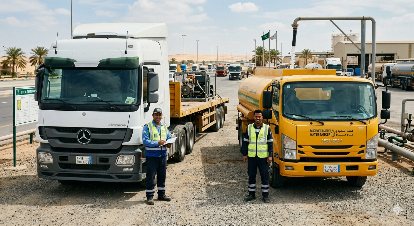 Job At Traila Driver & Water Tanker Driver 2026 Saudi Arabia